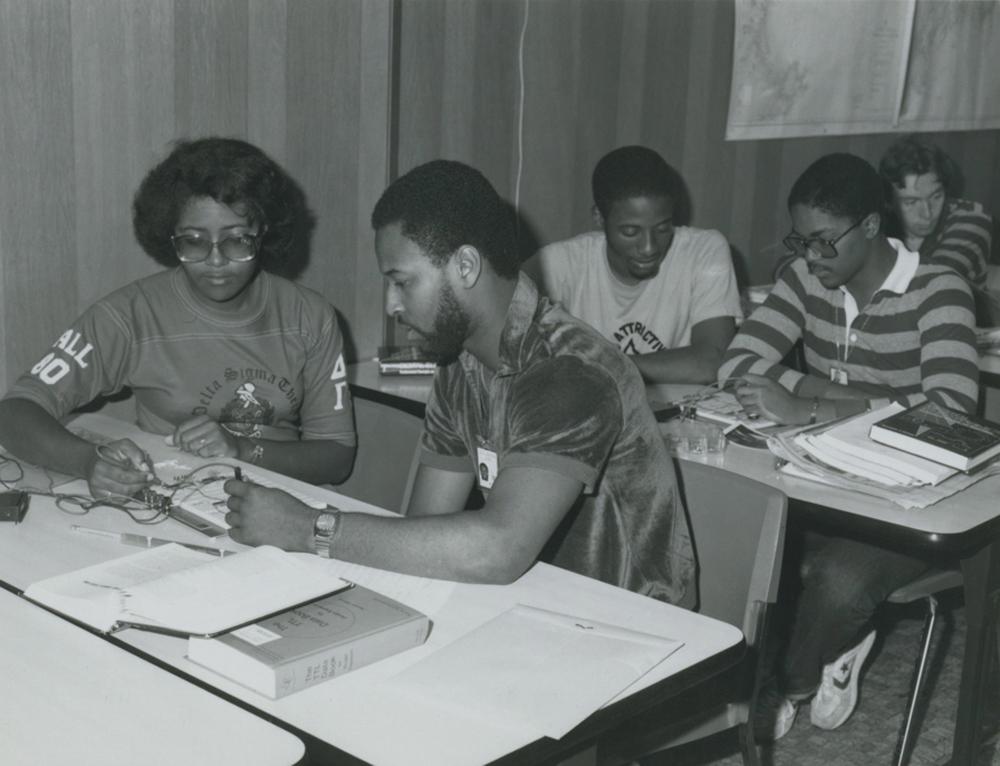 Lincoln Lab summer interns, 1981 MIT Black History